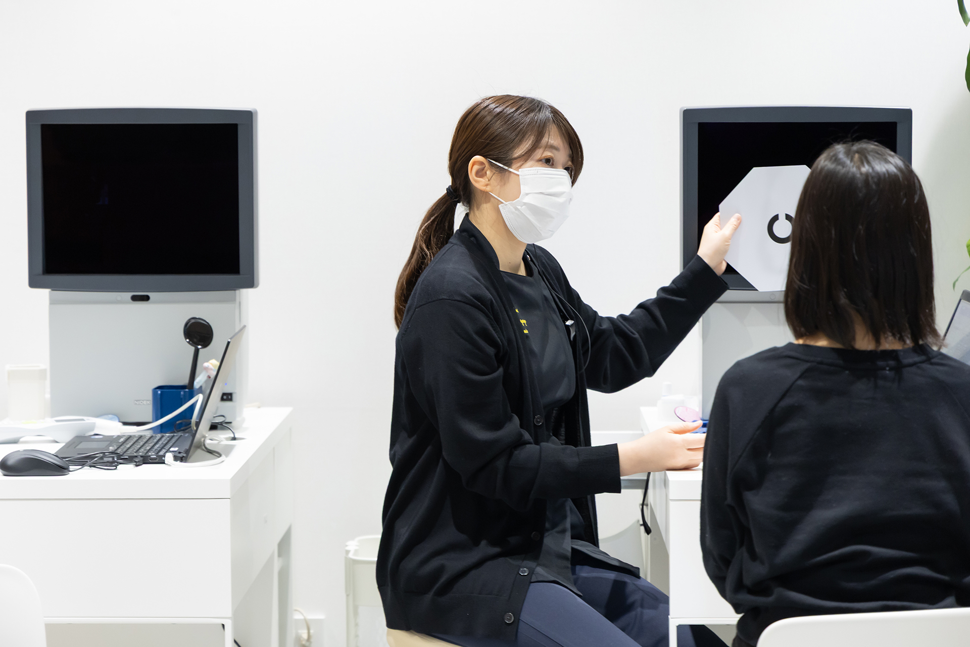 検査の様子